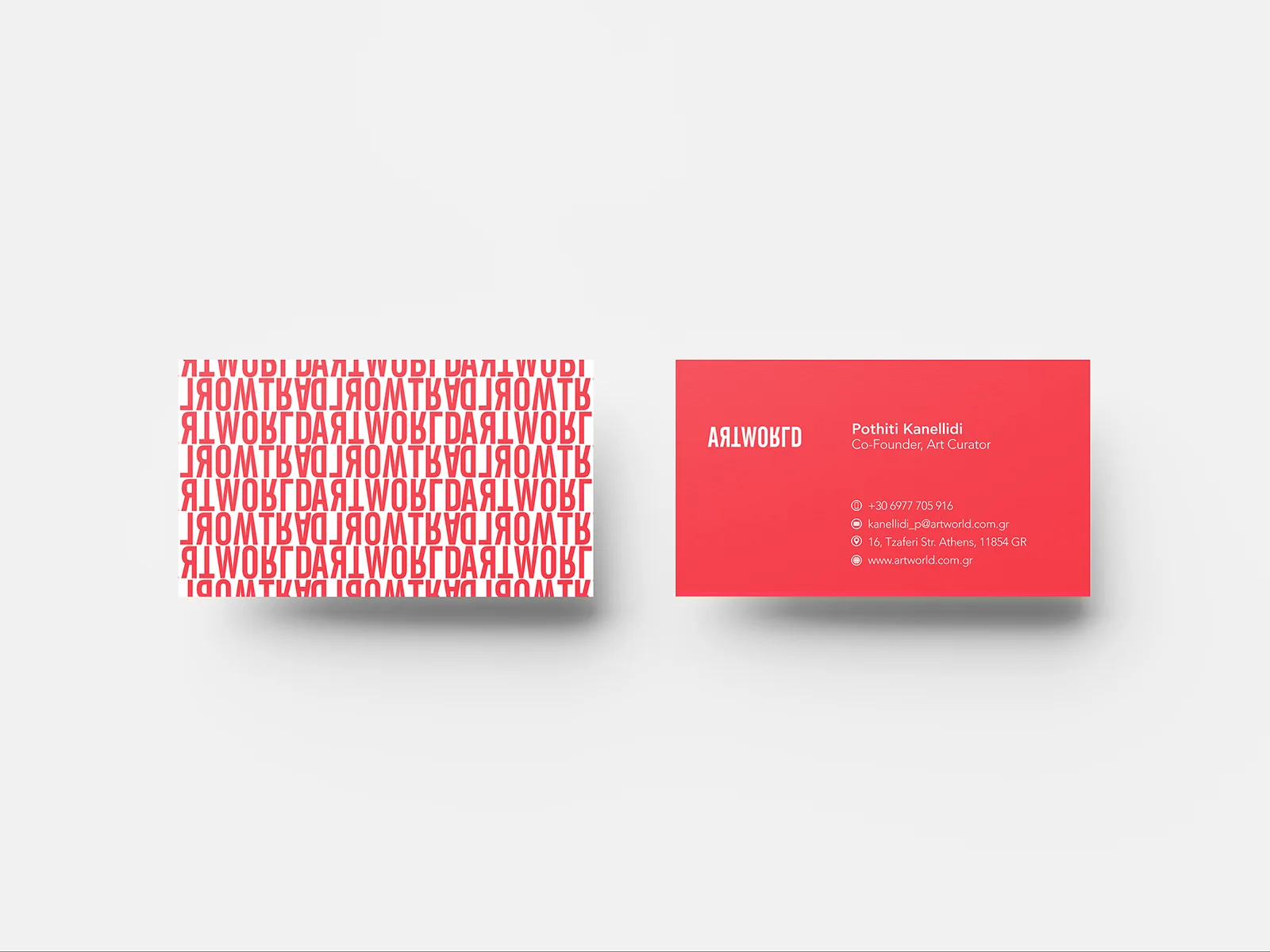 Artworld — business cards