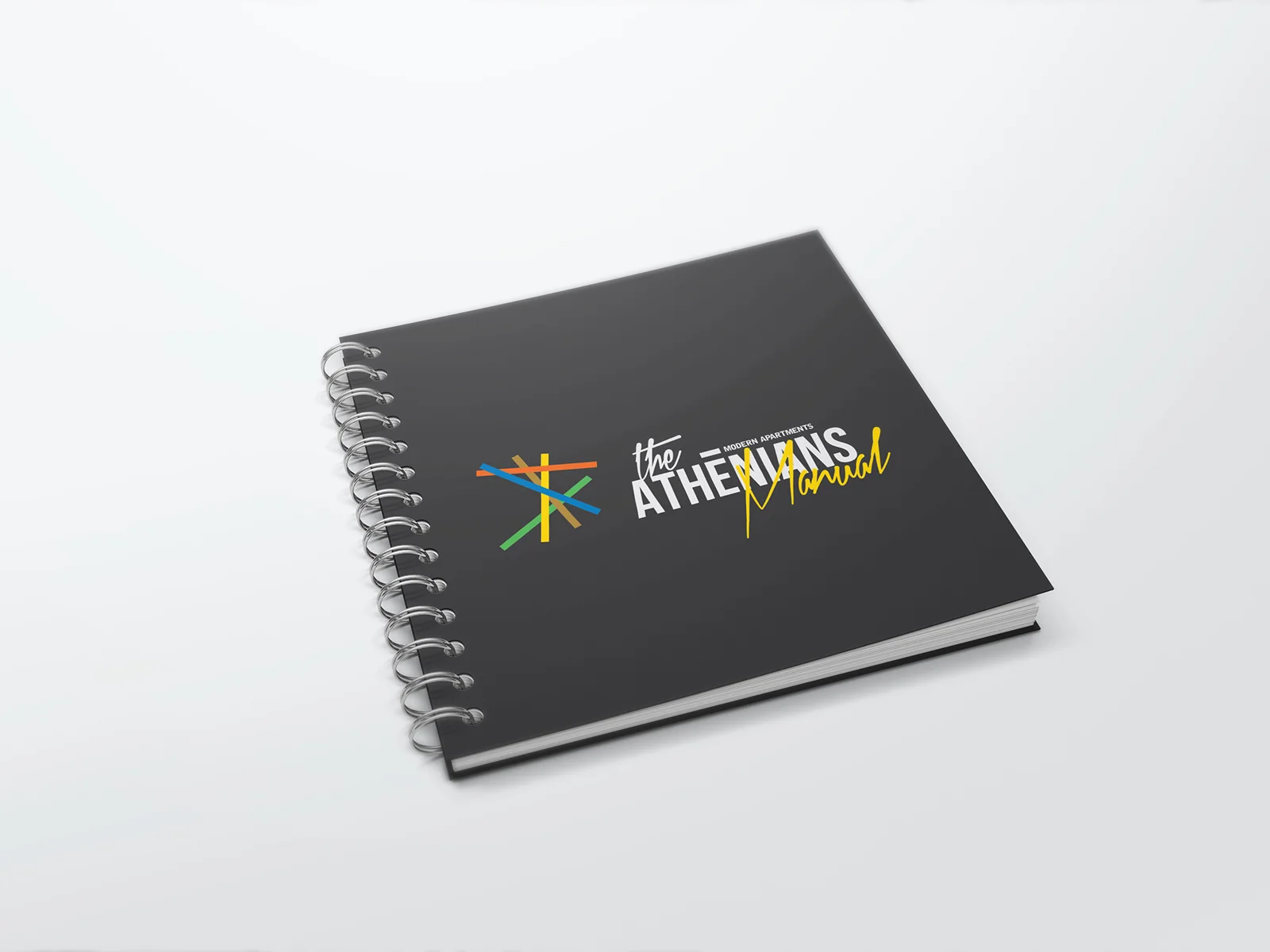 The Athenians — brand guidelines pages