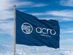 hellodesign-acro-urban-suites-logotype-flag