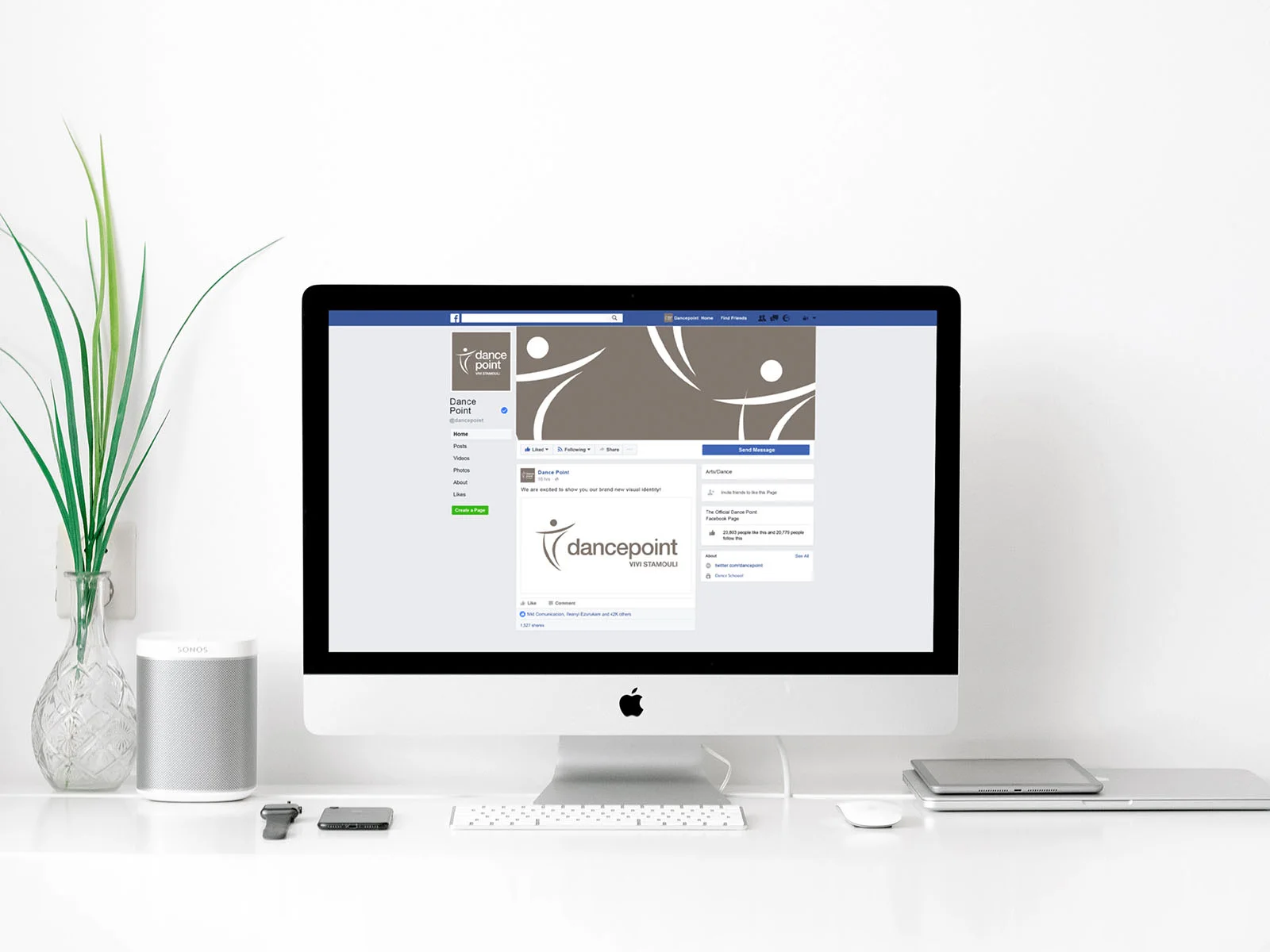 hellodesign-dancepoint-imac-facebook-page