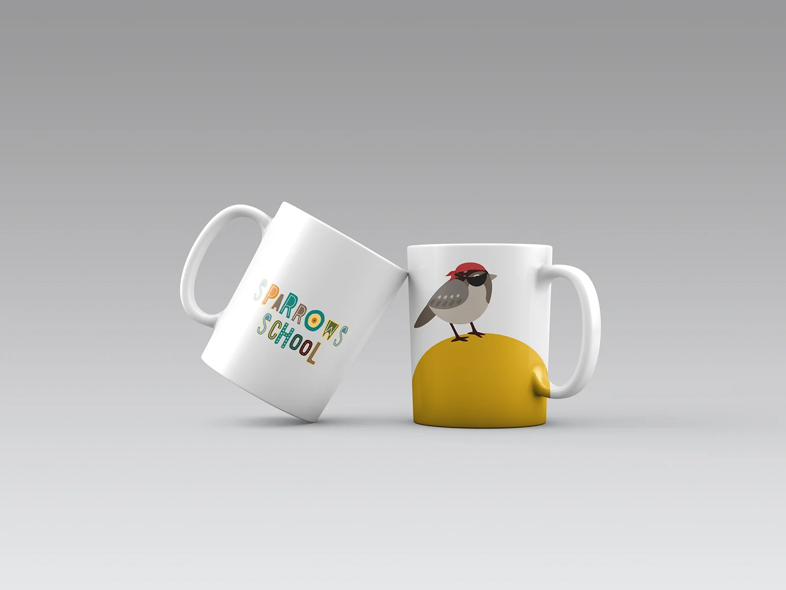 Sparrows School — branded mug
