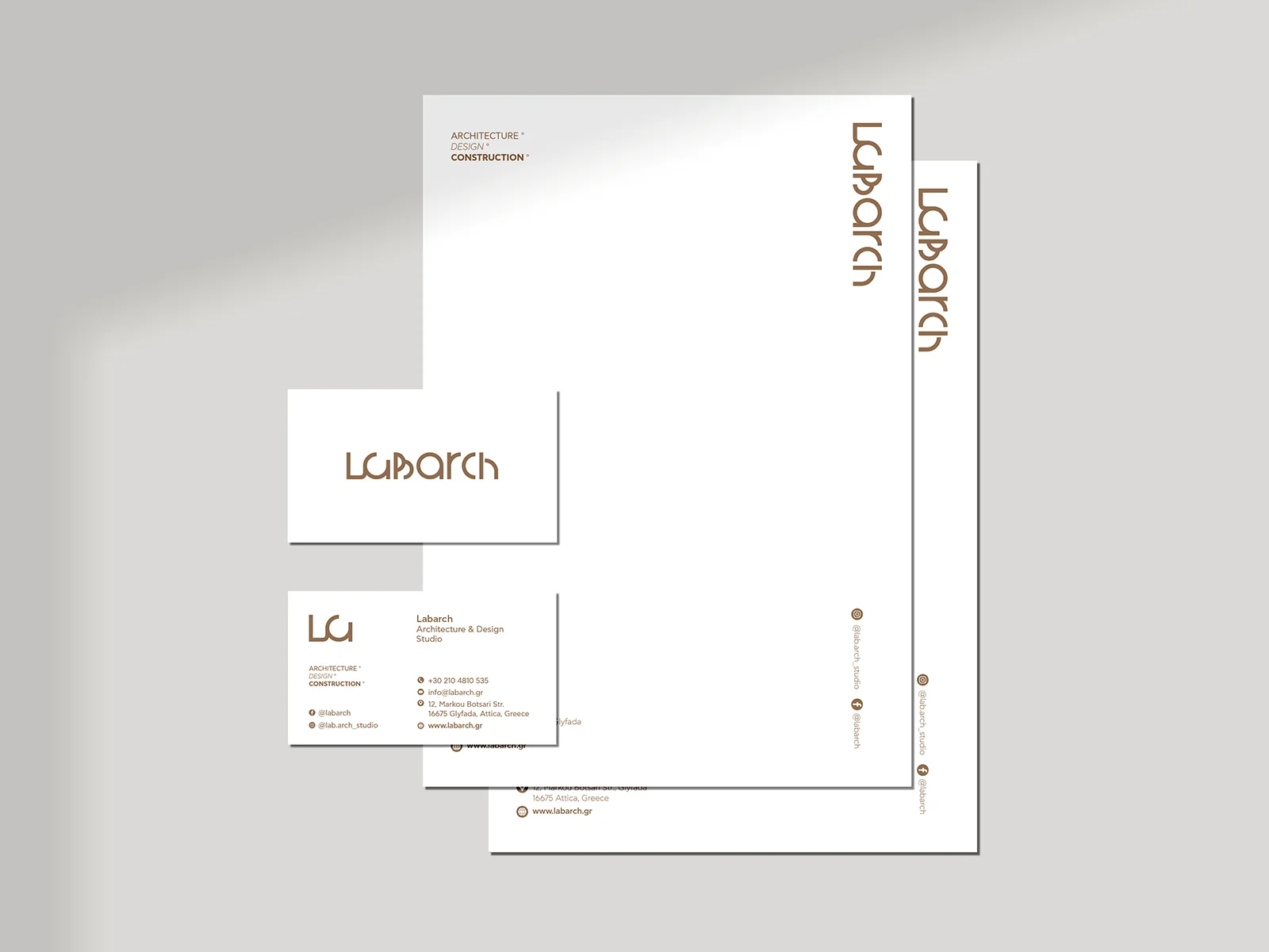 Labarch — stationery set