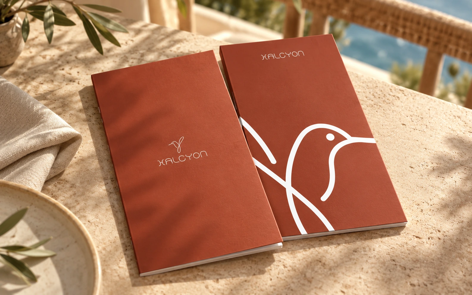 Halcyon — final menu artwork visualisation